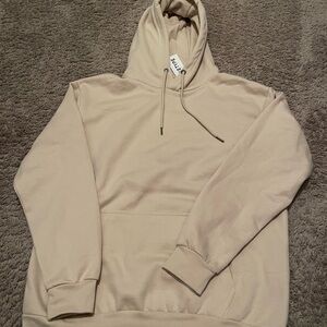 Beige Essentials Hoodie